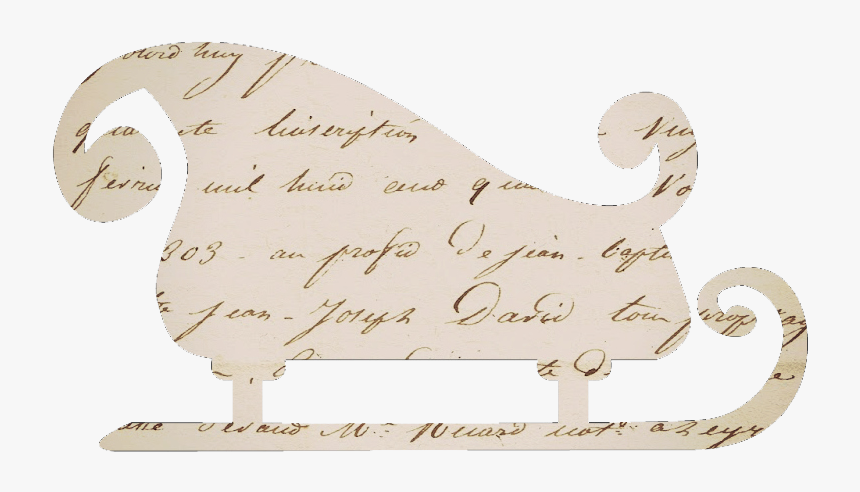 French Script Ornaments - Sail, HD Png Download