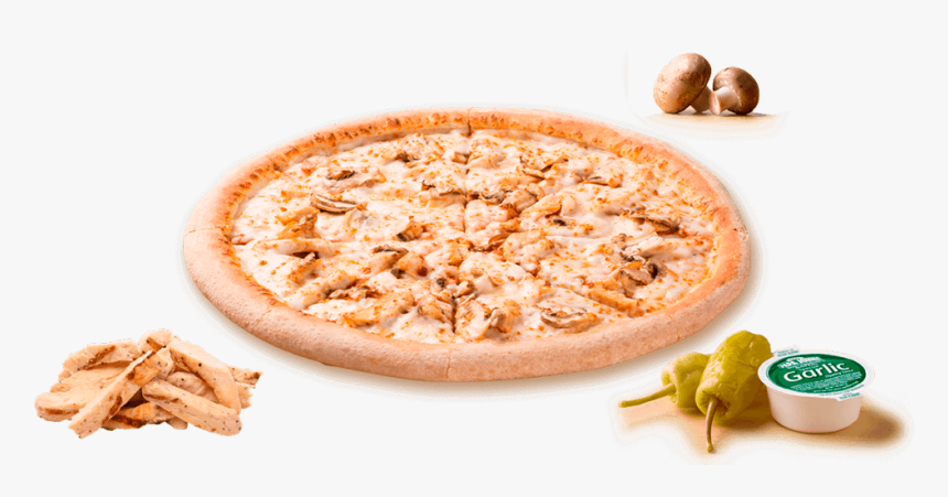 Pizza Pollo Y Champiñones, HD Png Download