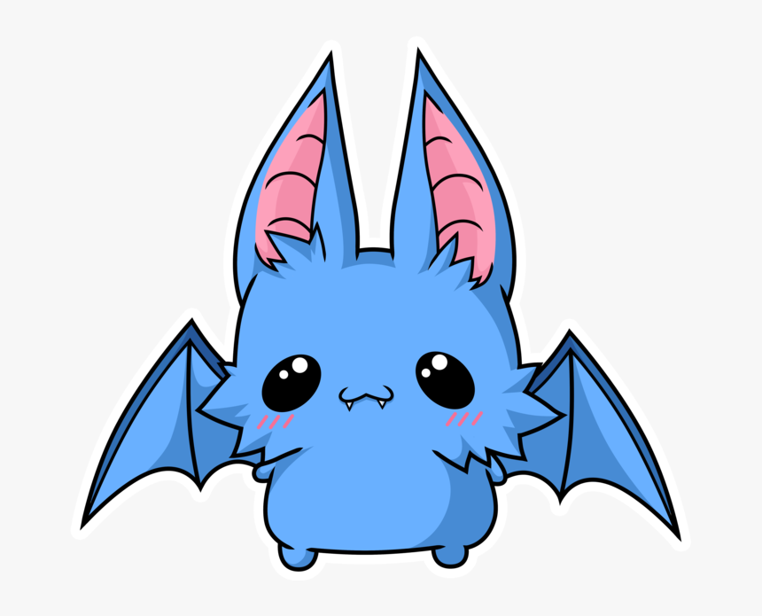 #kawaii #murcielago - Cute Bat Transparent Background, HD Png Download