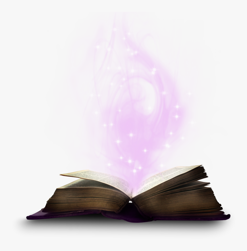 #livro #book #livromagico #magic #brilho - Open Magic Book Png, Transparent Png