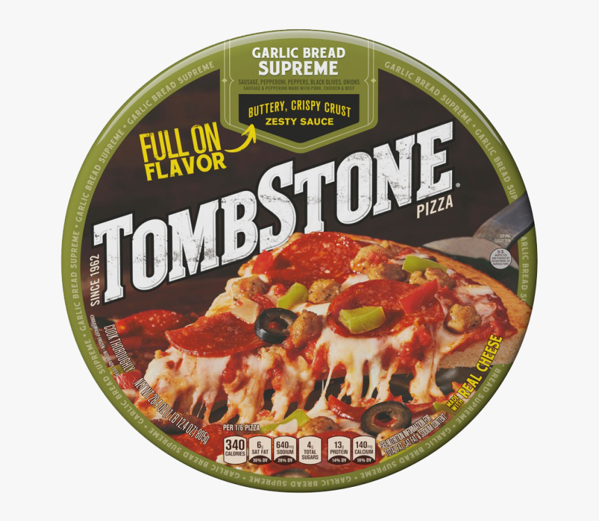 Garlic Bread Pizza - Tombstone Pizza 5 Cheese, HD Png Download