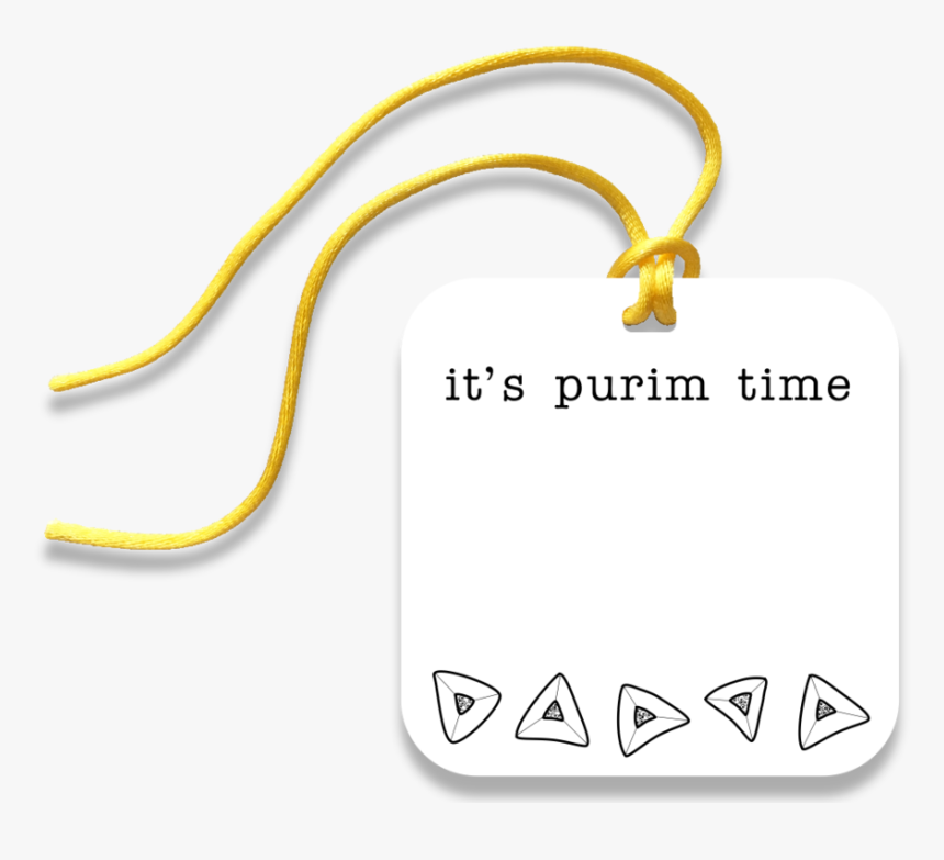 Purim Gift Tag - Brass, HD Png Download