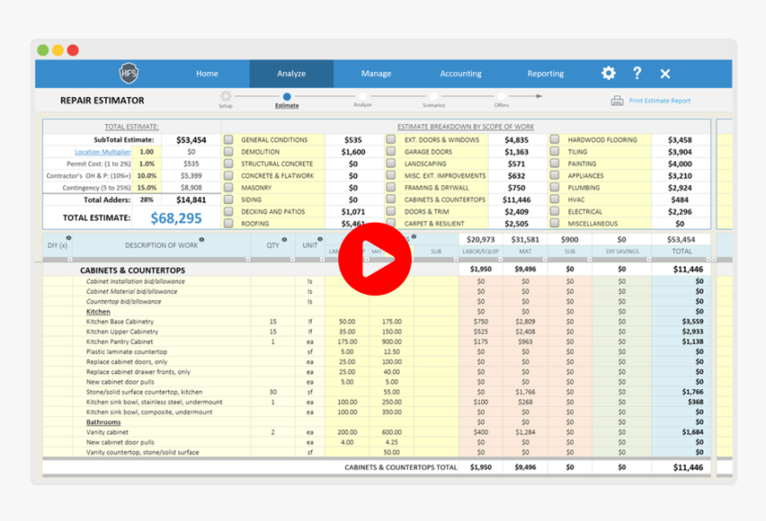 Picture - House Flipping Spreadsheet, HD Png Download