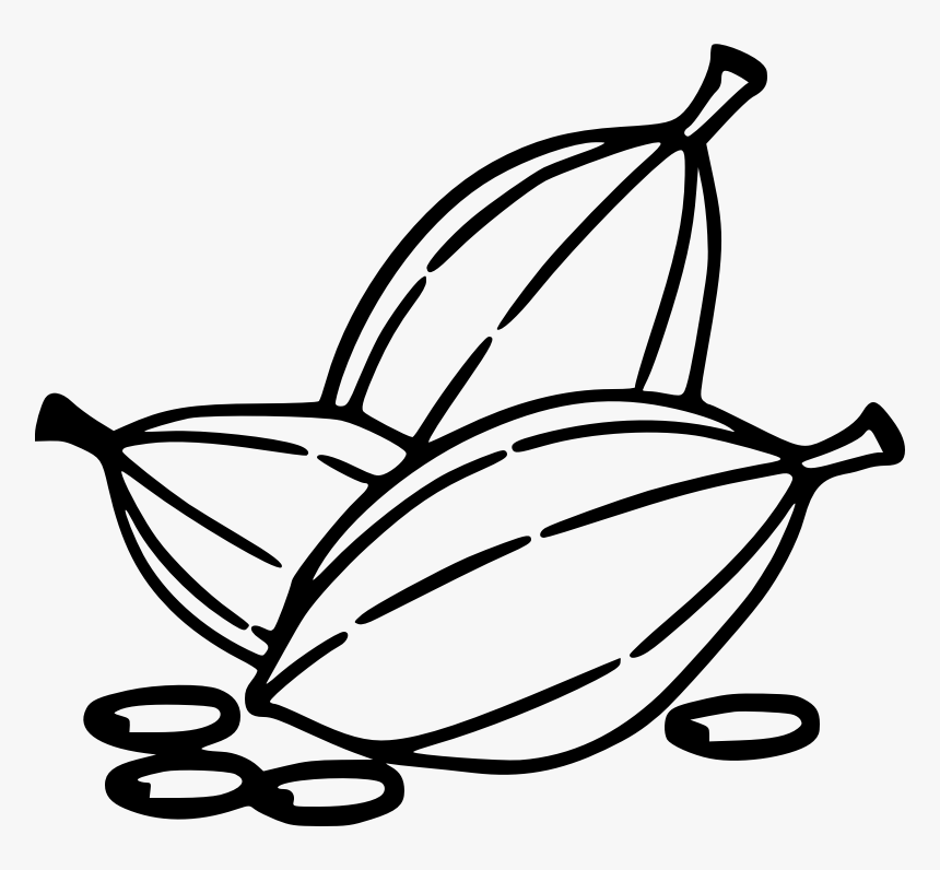 Cocoa Beans - Cocoa Clipart Black And White, HD Png Download