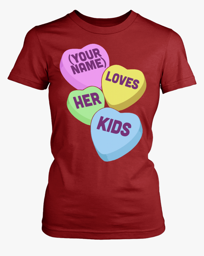 Candy Hearts Kids - Active Shirt, HD Png Download