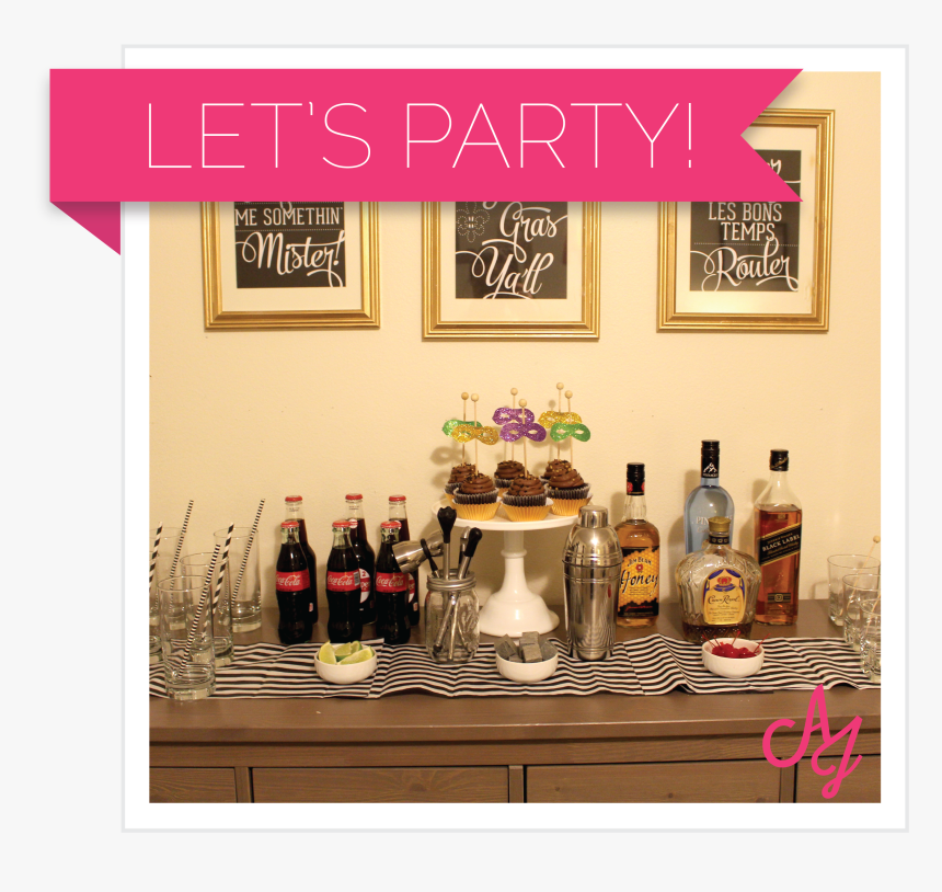 Mardi Gras Feature Image-06 - Champagne, HD Png Download