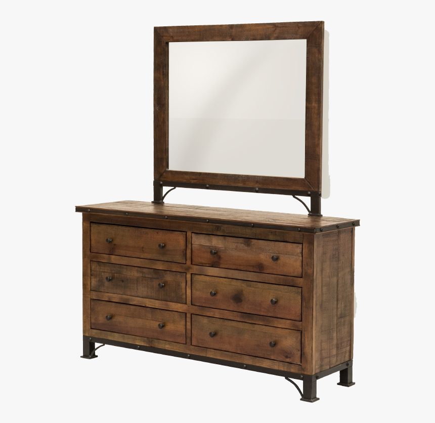 Venezia Dresser And Mirror - Dresser, HD Png Download