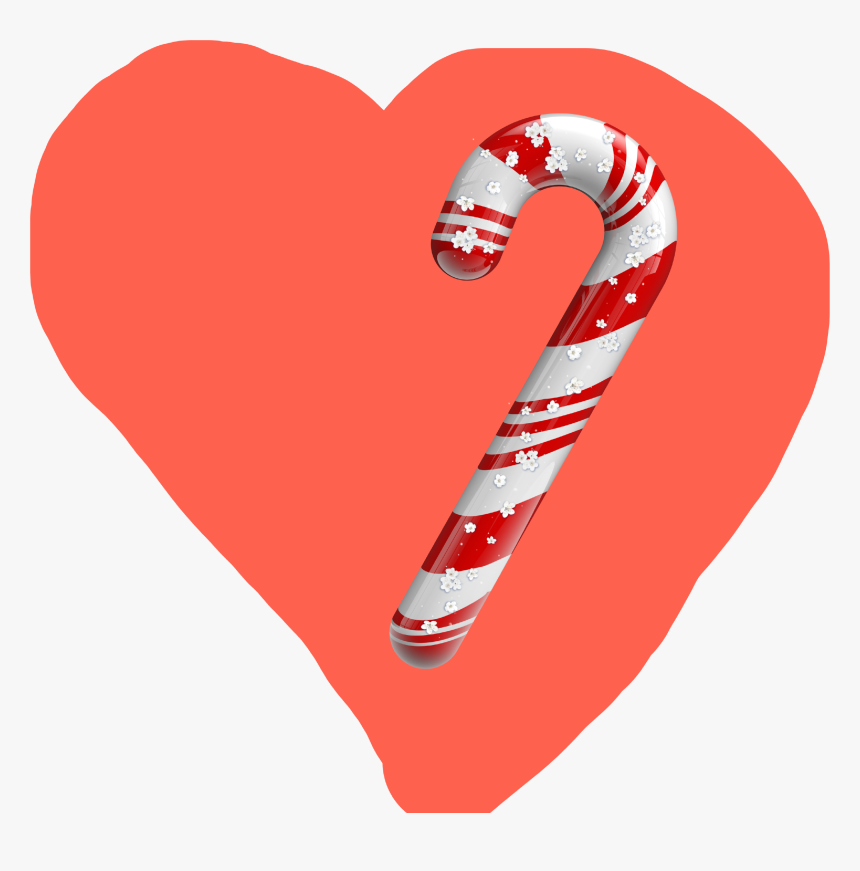 #heart#sugar#christmas - Heart, HD Png Download
