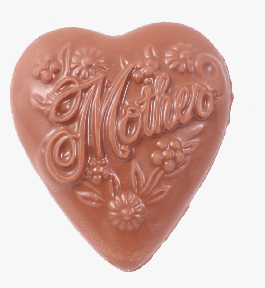 Mother Solid Heart Mold - Chocolate, HD Png Download