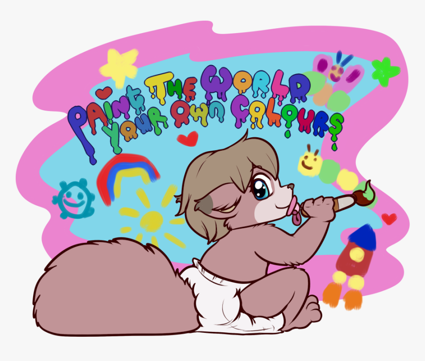 Happy Thoughts - Cartoon, HD Png Download