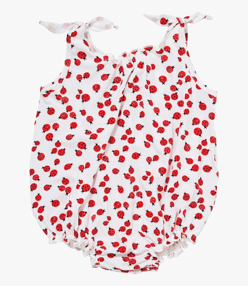 Ladybug Romper Baby, HD Png Download