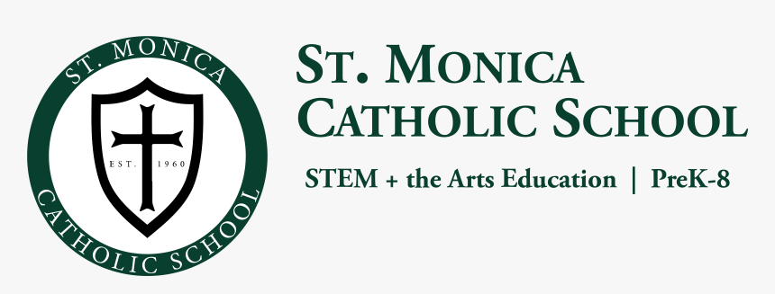 Monica Catholic School Logo Png Transparent - Circle, Png Download