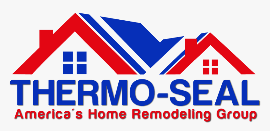 Red White And Blue Roofing Logo, HD Png Download