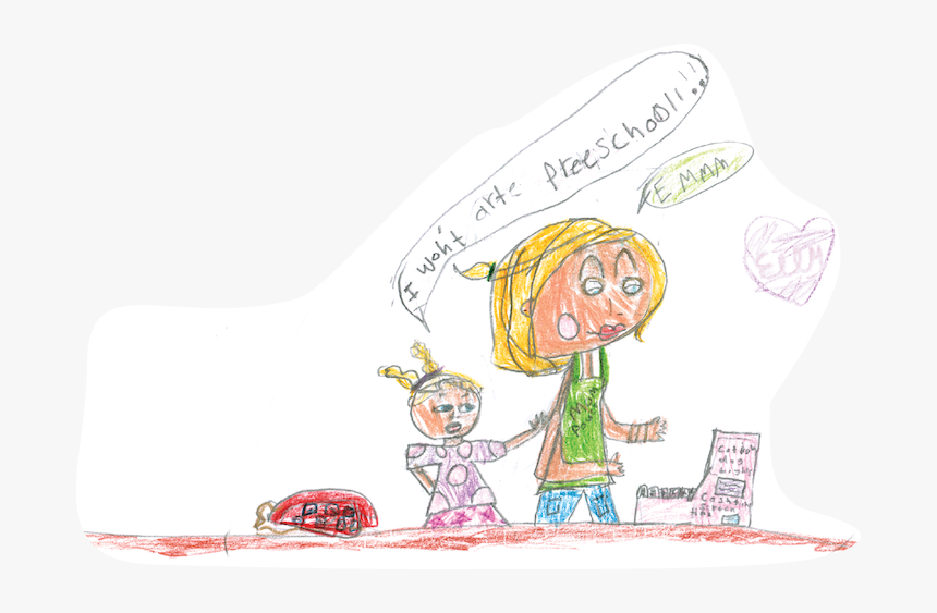 Child Care-elly Art12042016 - Cartoon, HD Png Download