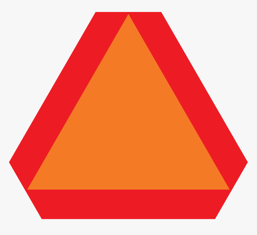 Low Speed Vehicle Sign, HD Png Download