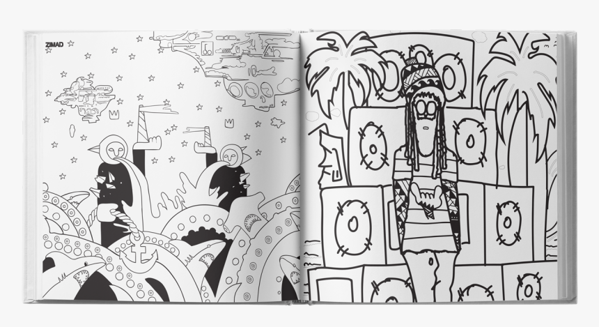 Ultimate Street Art Coloring Book, HD Png Download