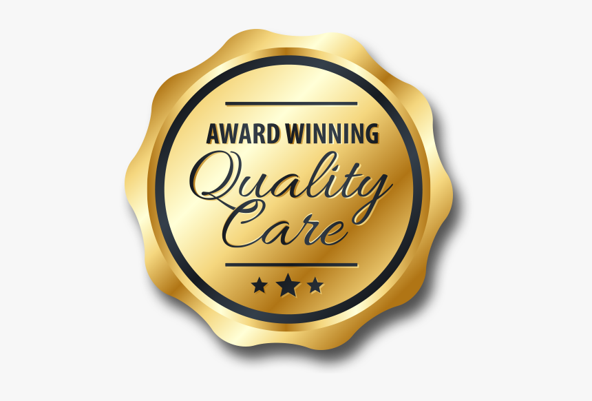 Award Winning Quality Care Seal - Calligraphy, HD Png Download