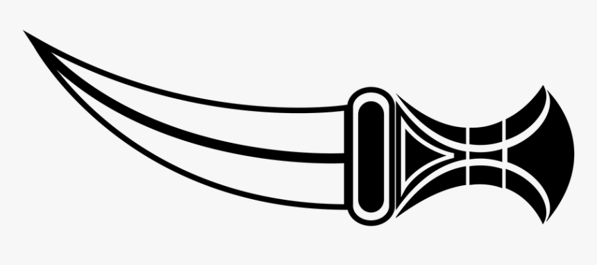 Icon, Symbol, Knife, Design, Sign, Layout, Logo, Leaves - Knife Symbol, HD Png Download