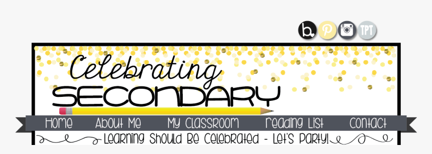 Celebrating Secondary - Calligraphy, HD Png Download