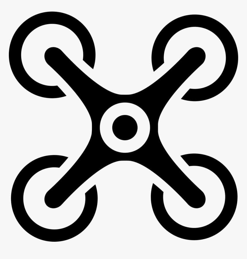 Low Slow Small - Transparent Background Quadcopter Icon Png, Png Download