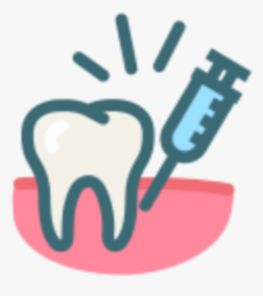 Gum Disease Treatment - Dental Anaesthesia Icon, HD Png Download
