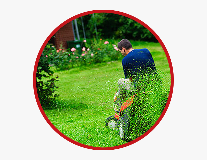 Maryland Lawn Mowing Pros - Mulch Or Collect Grass, HD Png Download