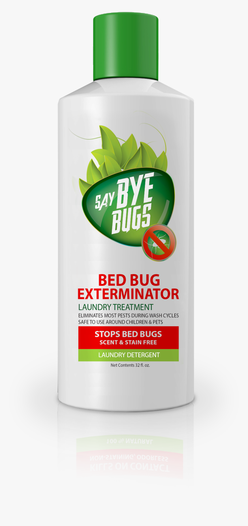 Say Bye Bugs Laundry Detergent, HD Png Download