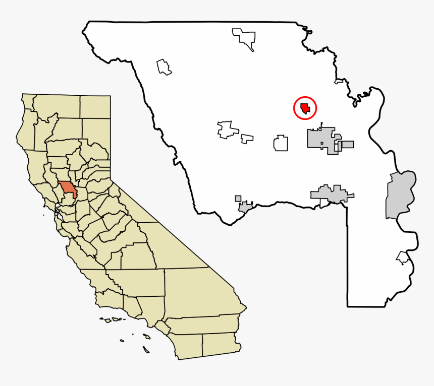 La Selva Beach California Map, HD Png Download