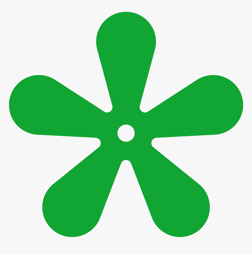 Green Flower Clip Art, HD Png Download