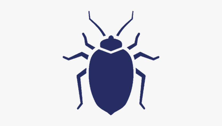 Bed Bugs Uspest - Bed Bugs Black Symbol Png, Transparent Png