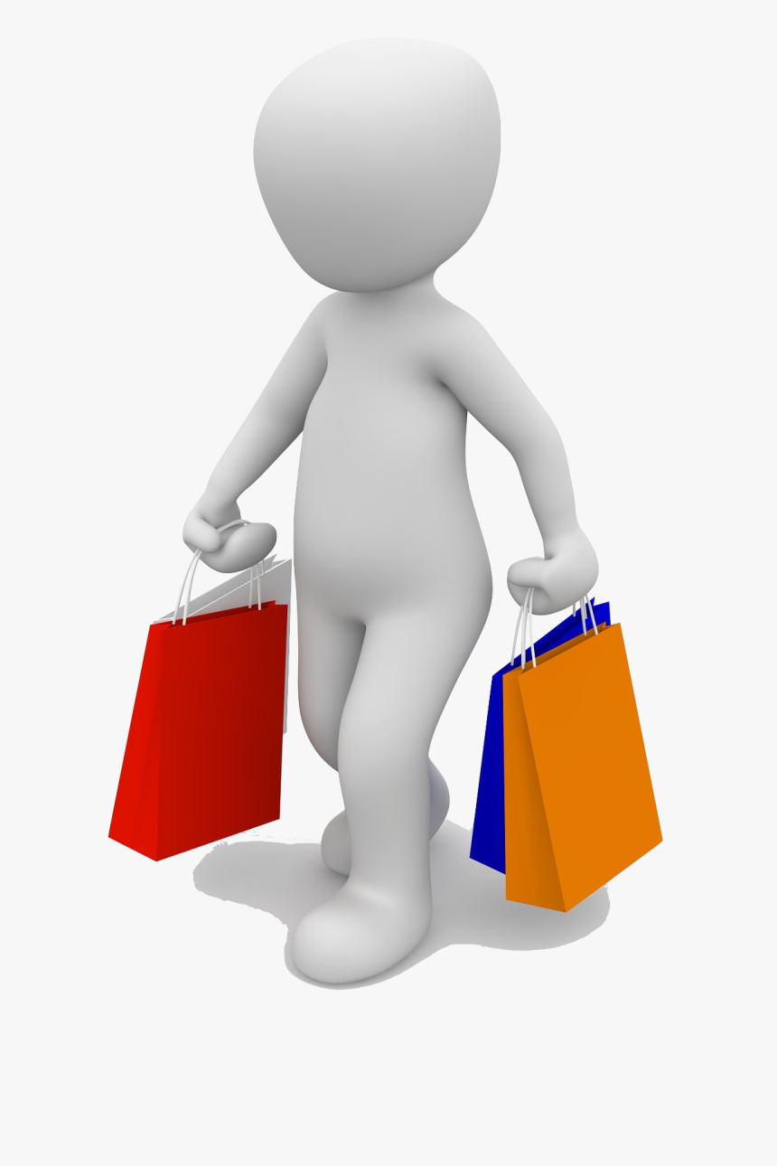 Transparent 3d Man Png Shopping Png Download Transparent Png Image Pngitem