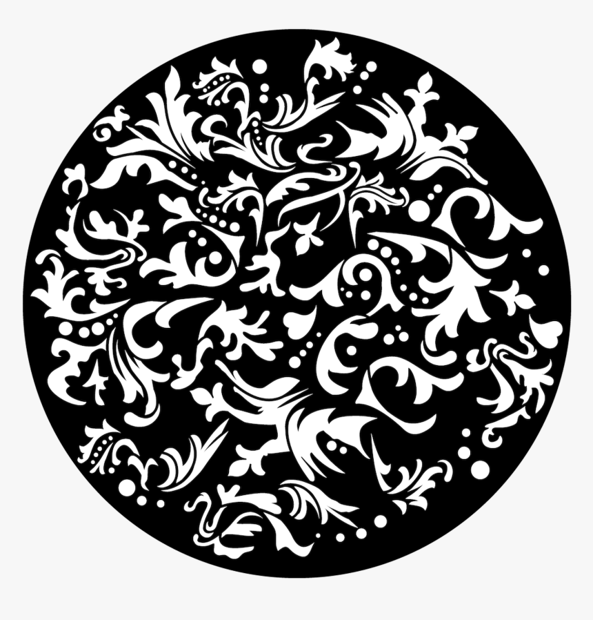 Fleur De Gras - Gobo Patterns, HD Png Download