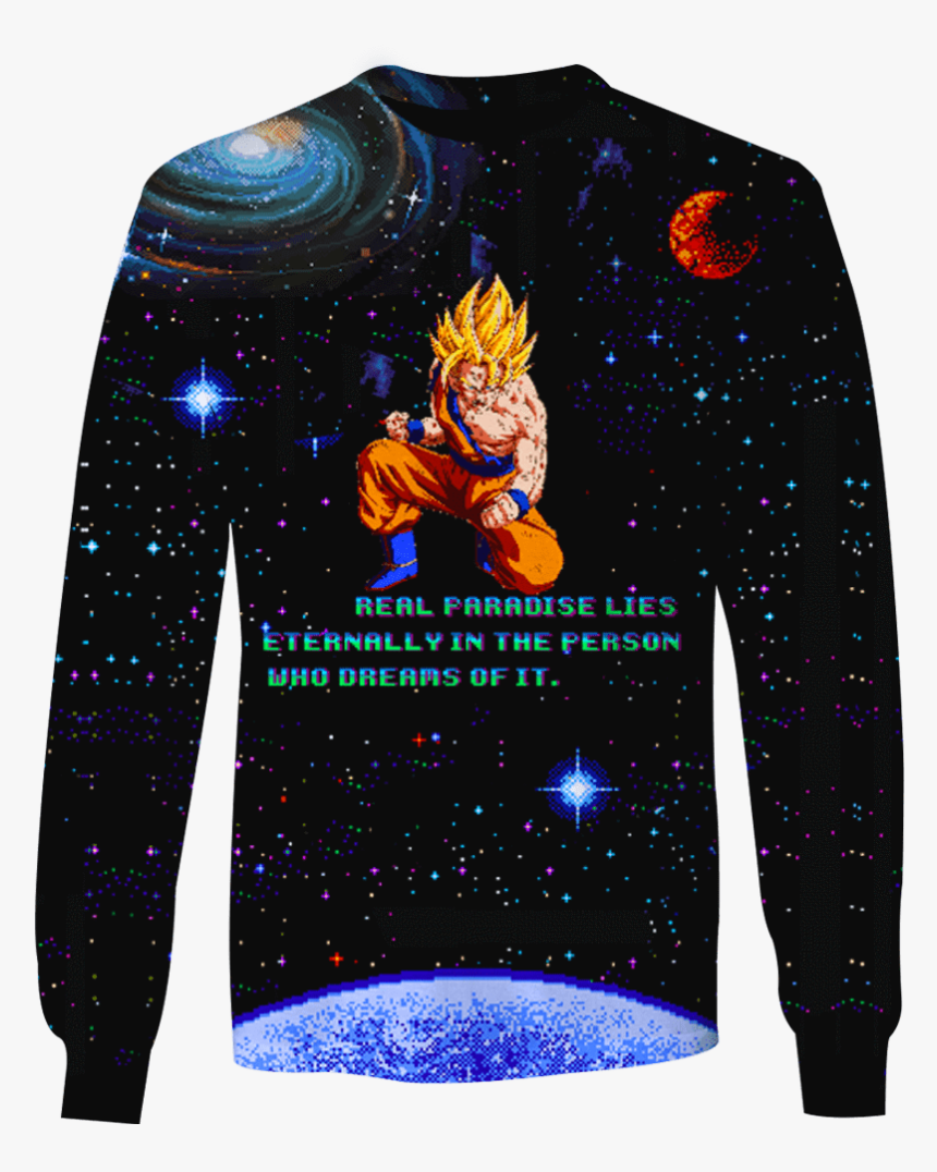 Gearhuman 3d Real Paradise Lies Eternally In The Person - Long-sleeved T-shirt, HD Png Download