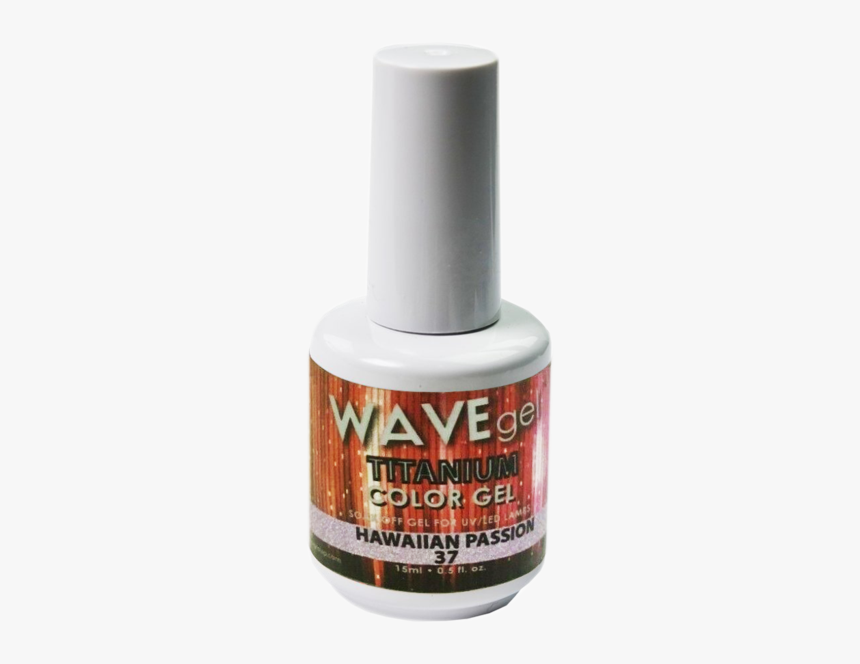 Wave Gel Titanium Gel Polish, 37, Hawaiian Passion, - Nail Polish, HD Png Download
