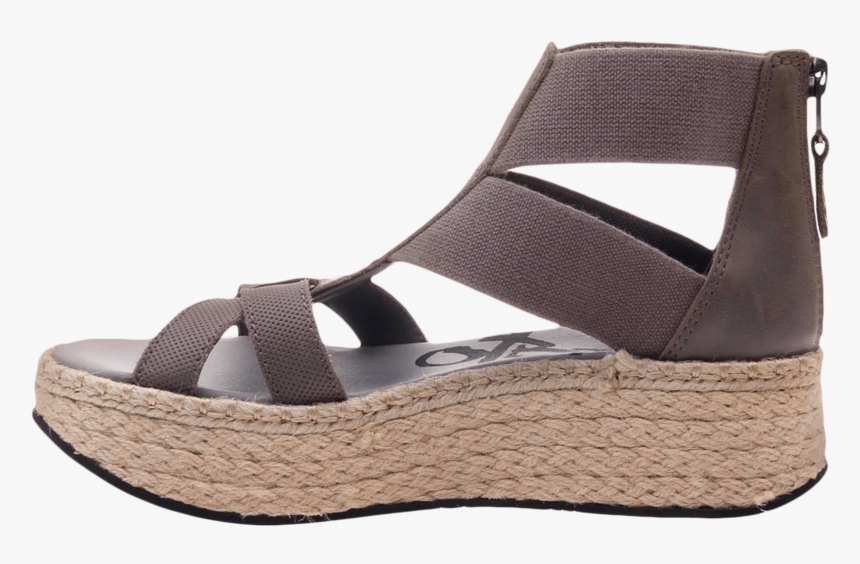 Womens Cannonball Wedge Sandal In Zinc Inside View - Slide Sandal, HD Png Download