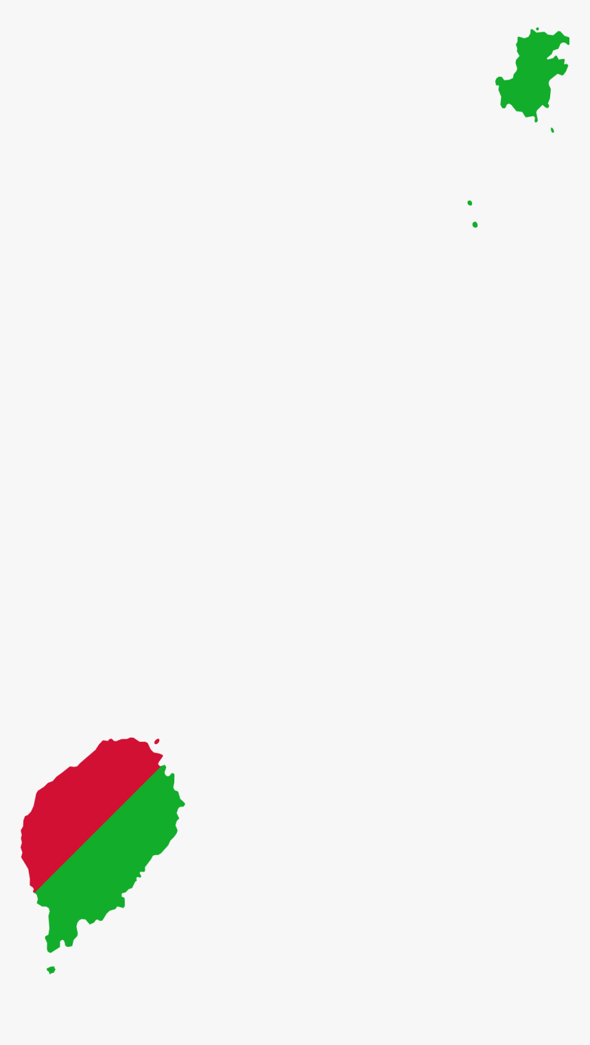 Sao Tome And Principe Flag Map, HD Png Download
