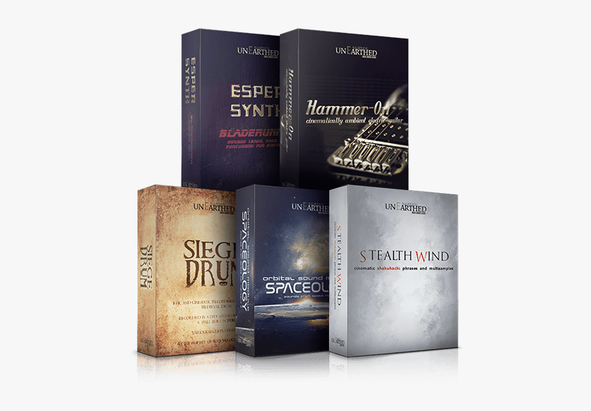 Unearthed Sampling Cinematic Bundle - Book Cover, HD Png Download