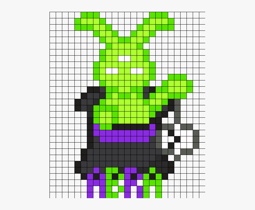 Abra Collabbruh Necklace Charm Perler Bead Pattern - Creative Arts, HD Png Download