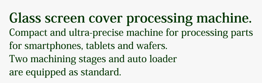 Cover Glass Processing Machine - Carmine, HD Png Download