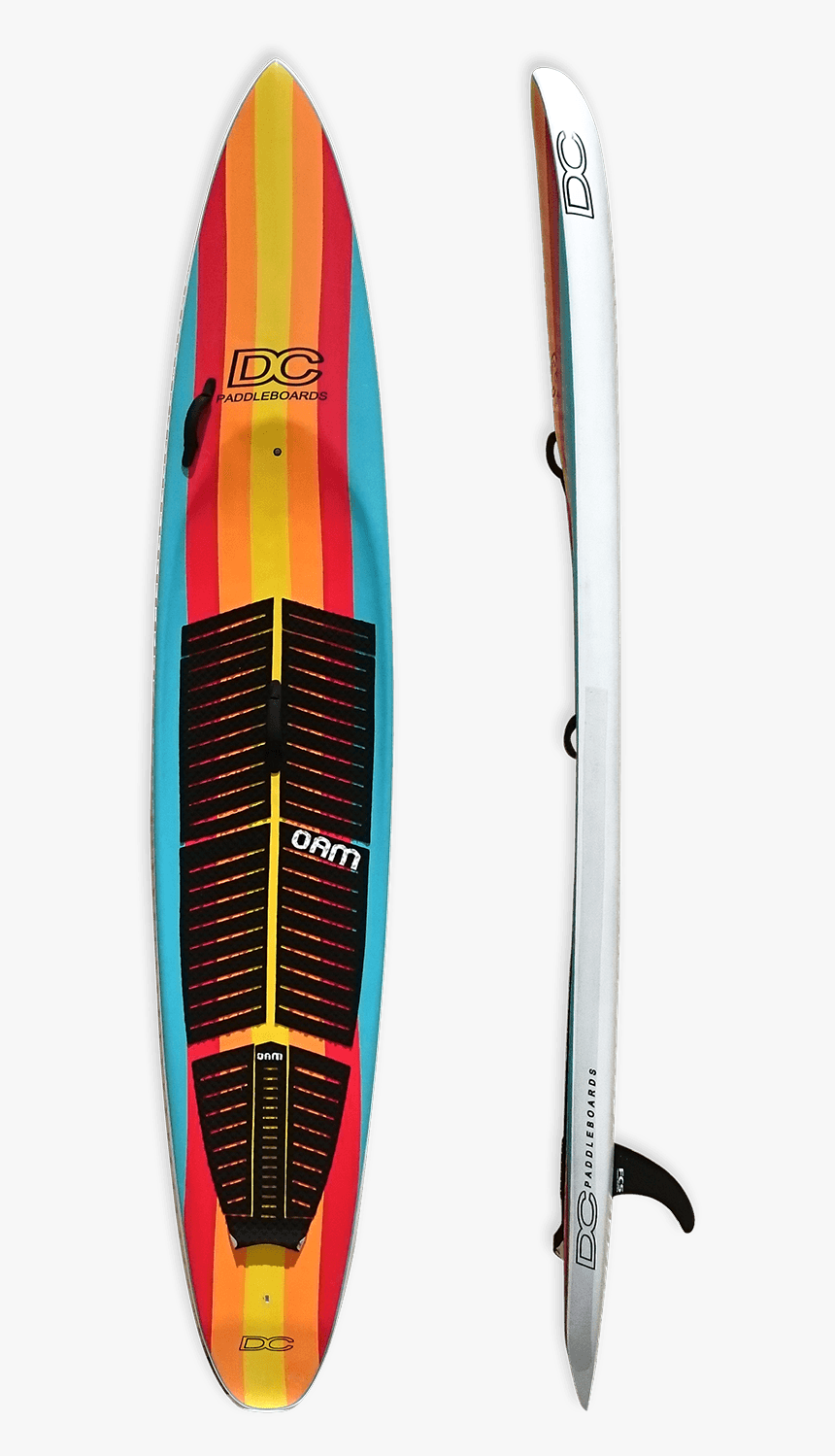 Rainbow Paddleboard - Surfboard, HD Png Download