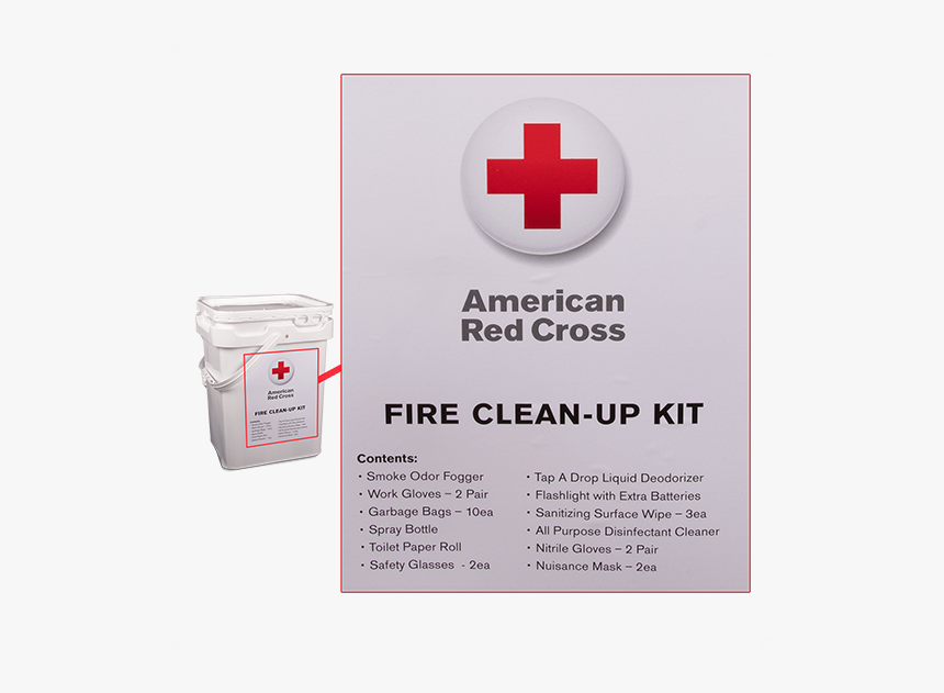 Fire Smoke & Odor Removal Kit - American Red Cross, HD Png Download