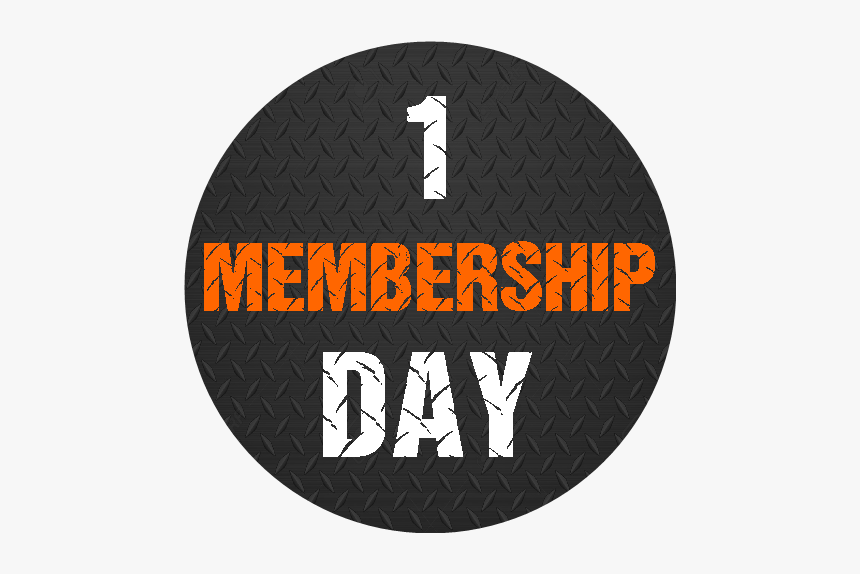 1 Day Membership, HD Png Download