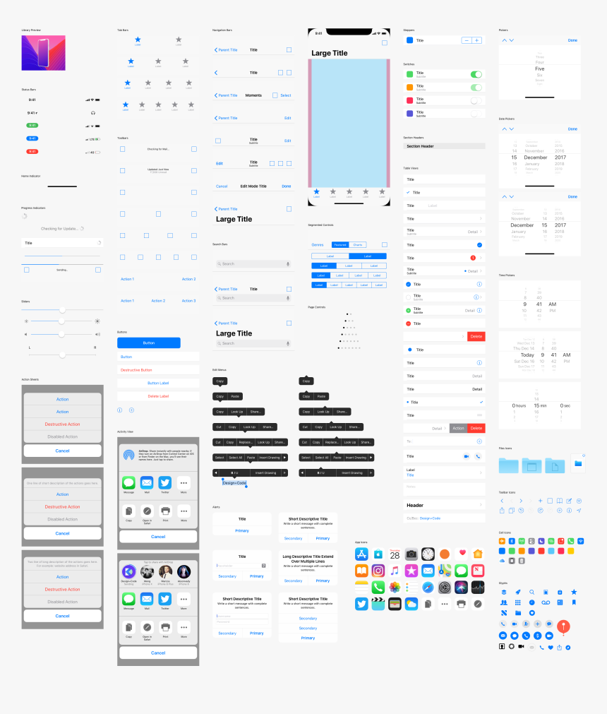 Ios Uikit Design, HD Png Download , Transparent Png Image - PNGitem