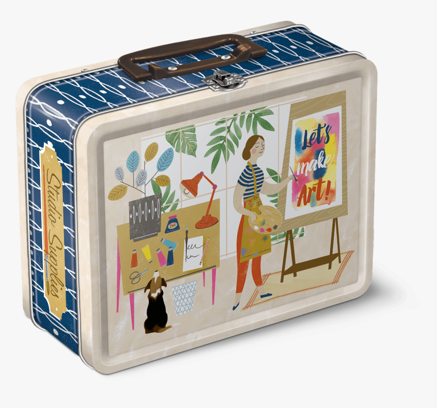 Transparent Lunch Box Png - Molly & Rex Tins, Png Download