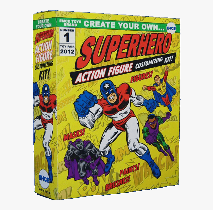 Create Your Own Superhero Action Figure, HD Png Download