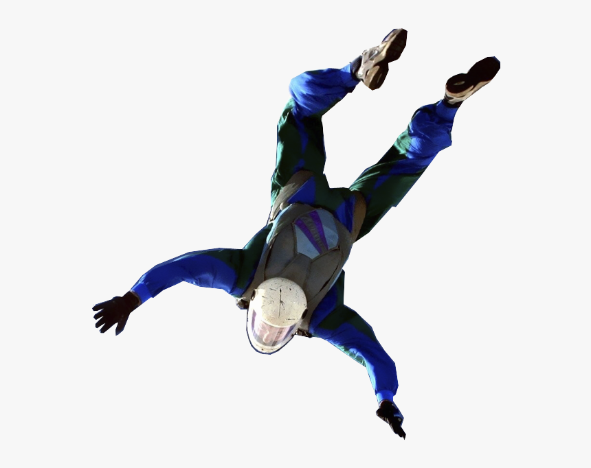 Sky Diver 3d Model, HD Png Download