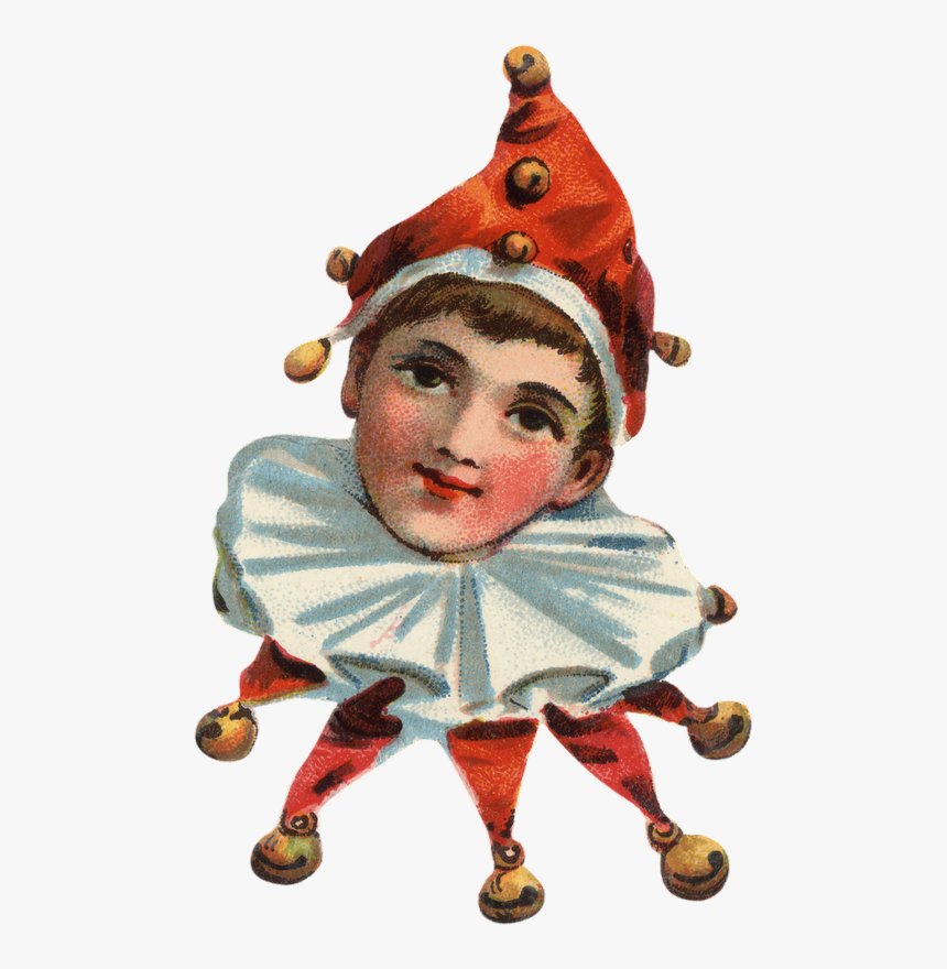 Transparent Vintage Circus Png - Clown, Png Download