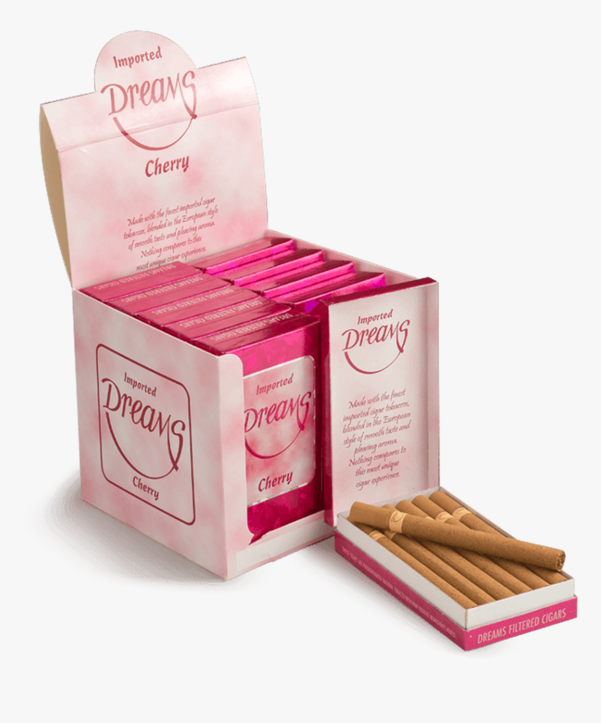 Dreams Filtered Cherry Cigars - Chocolate Bar, HD Png Download