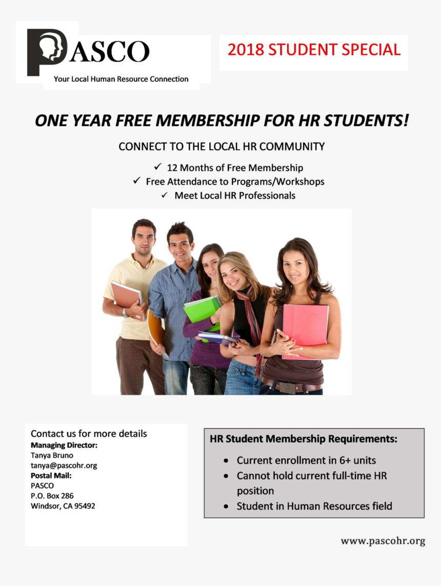 Student Membership - Carreras A Corto Tiempo, HD Png Download