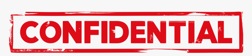 Confidential Stamp Psd - No Soliciting Decal, HD Png Download